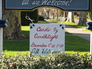 Christmas Carol Sing at Holy Trinity, Spring Lake